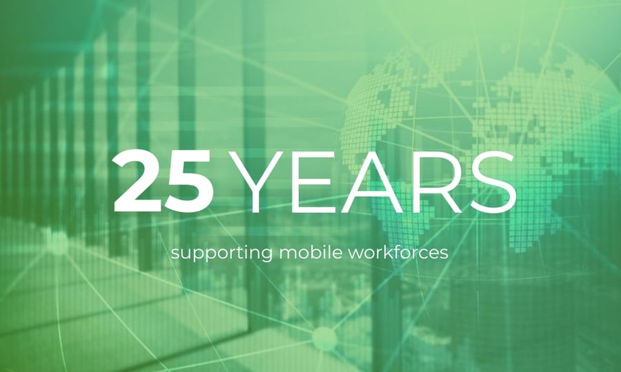 25 Years Supporting Mobile Workforces