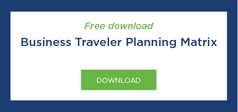 Business Traveler Planning Matrix